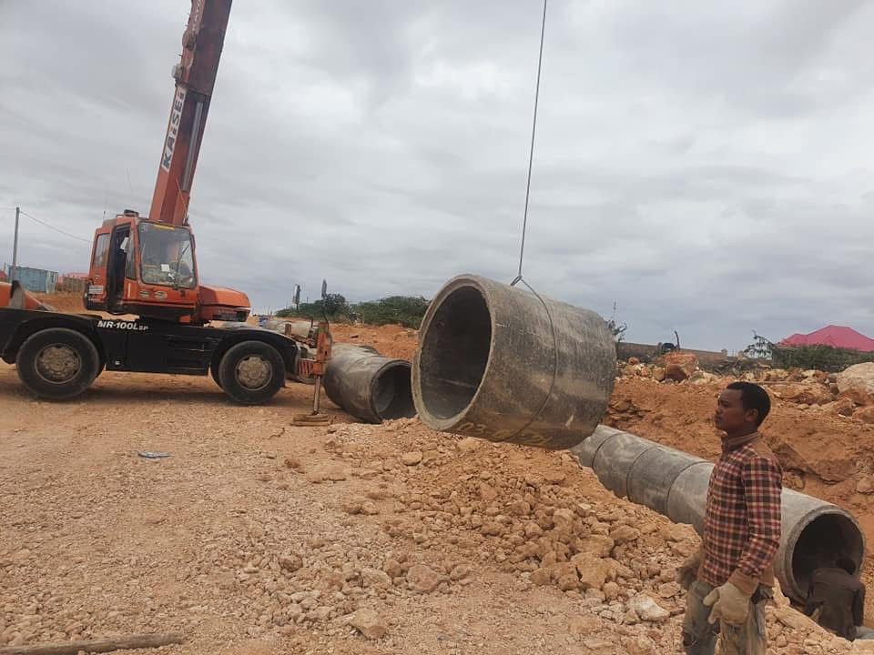 Road Drainage Infrastructure Qabri Dahar